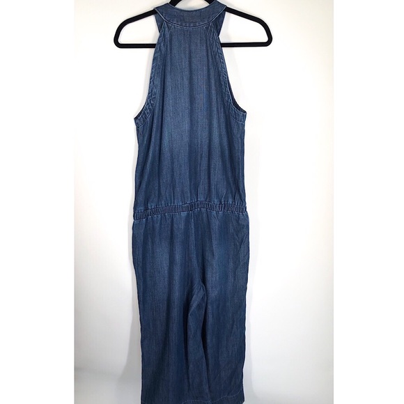 CLOTH & STONE Denim Jumpsuit New - Picture 4 of 8